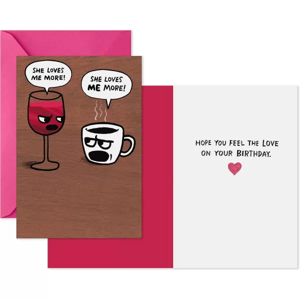 Hallmark Shoebox Funny Birthday Card Too Old for TikTokTRex  Wine and Coffee