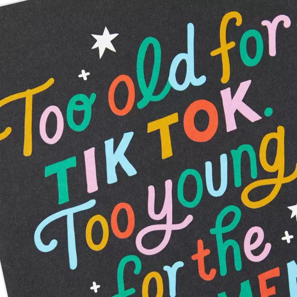 Hallmark Shoebox Funny Birthday Card Too Old for TikTokToo Old for TikTok