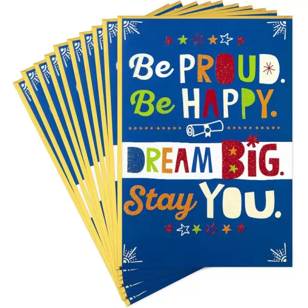 Hallmark Graduation Card Money Holder or Gift Card Holder Assortment Youre Amazing 4 Cards with EnvelopesDream Big  10 Cards with Envelopes