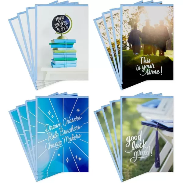 Hallmark Graduation Cards Assortment Youre Going Places 16 Cards and Envelopes 4 DesignsYoure Going Places  Assorted Graduation Cards