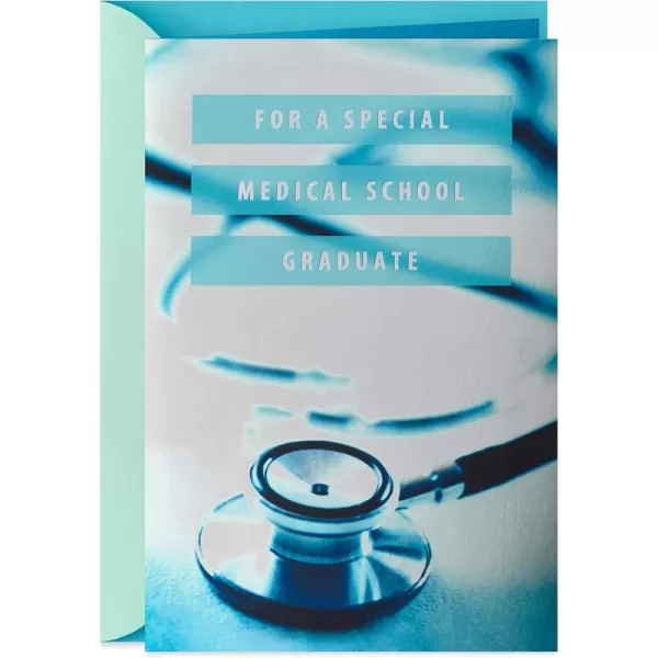 Hallmark Nurse Graduation Card Nurses Make a Difference for RN LPN Travel Nurse Healthcare WorkerMedical School