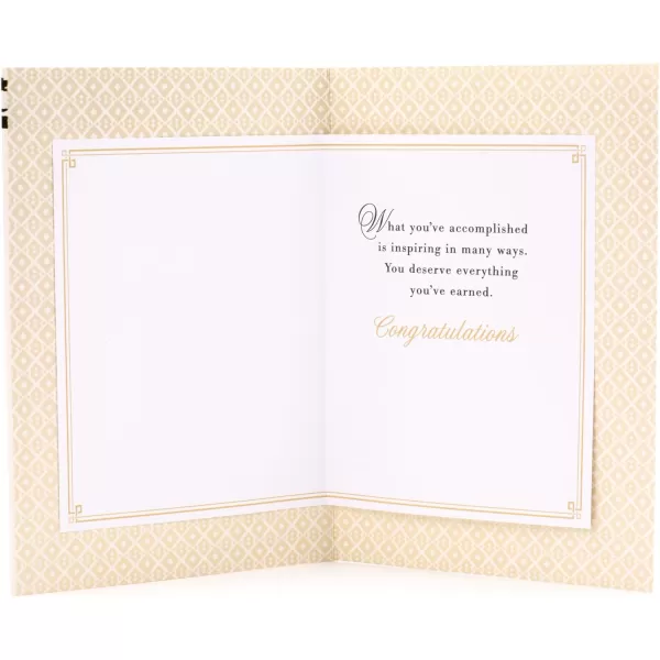 Hallmark Congratulations Card or Graduation Card Celebrating YouYou Did It