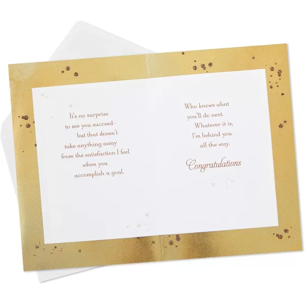 Hallmark Congratulations Card or Graduation Card Celebrating YouYou Worked for This