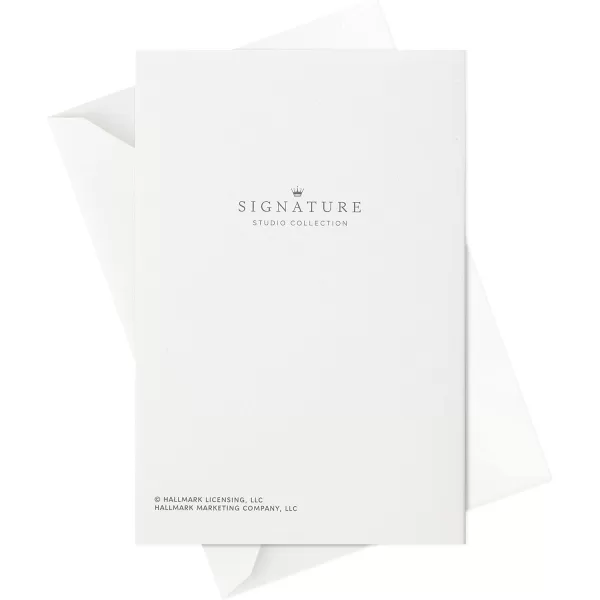 Hallmark Signature Congratulations Card for Graduation CheersChampagne