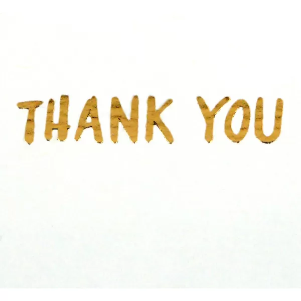 Hallmark Signature Thank You Card Heart of Gold