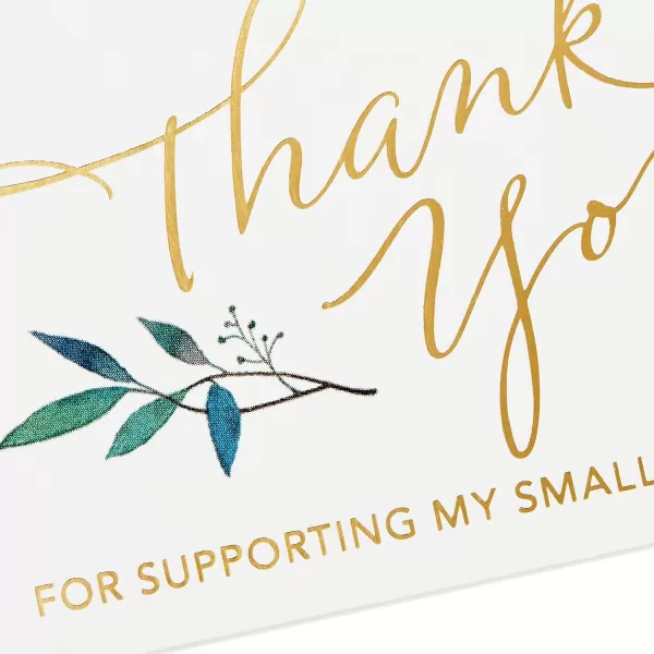 Hallmark Small Business Thank You Cards Assortment 40 Mini Cards with Envelopes