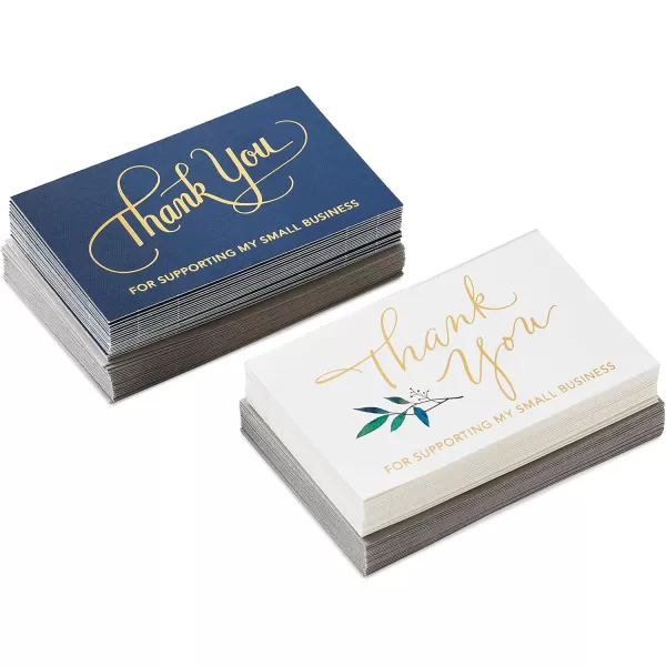 Hallmark Small Business Thank You Cards Assortment 40 Mini Cards with Envelopes