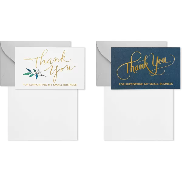 Hallmark Small Business Thank You Cards Assortment 40 Mini Cards with Envelopes