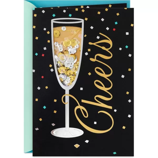 Hallmark Congratulations Card or Graduation Card Celebrating YouChampagne Cheers