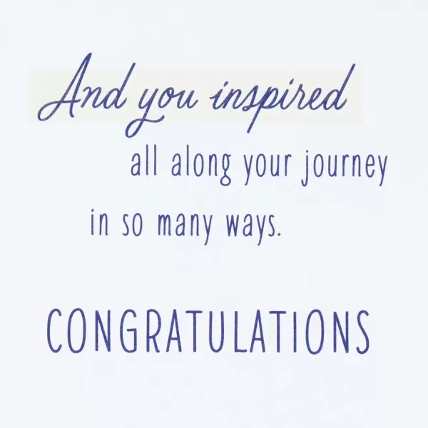 Hallmark Congratulations Card or Graduation Card You Did ItInspired