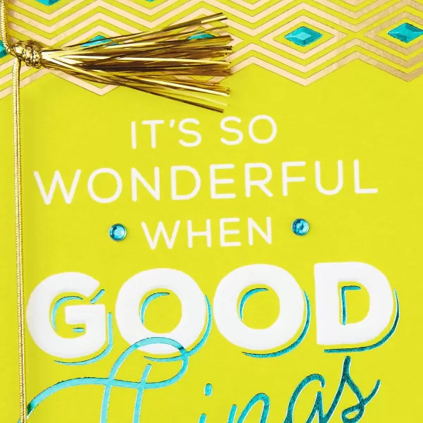 Hallmark Congratulations Card or Graduation Card You Did ItWhen Good Things Happen to Good People