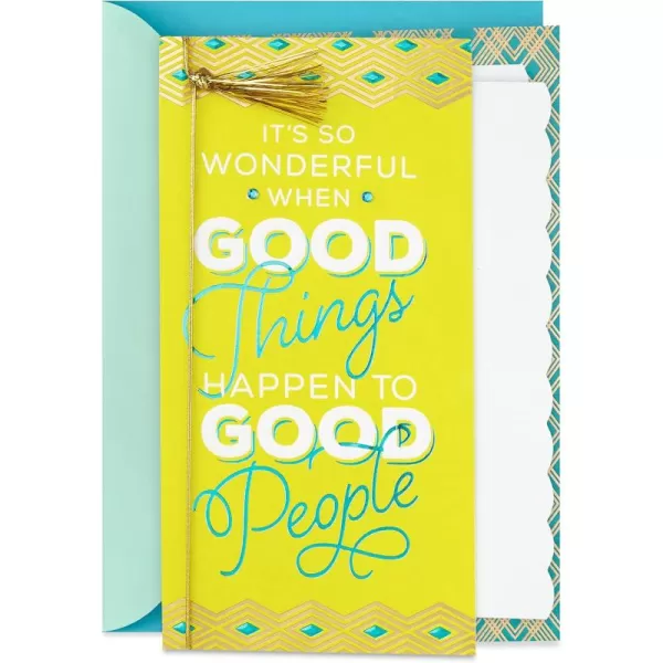 Hallmark Congratulations Card or Graduation Card You Did ItWhen Good Things Happen to Good People