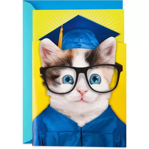 Hallmark Pop Up Graduation Card with Music Plays Im So Excited for Preschool Kindergarten 8th Grade High School and College Graduates