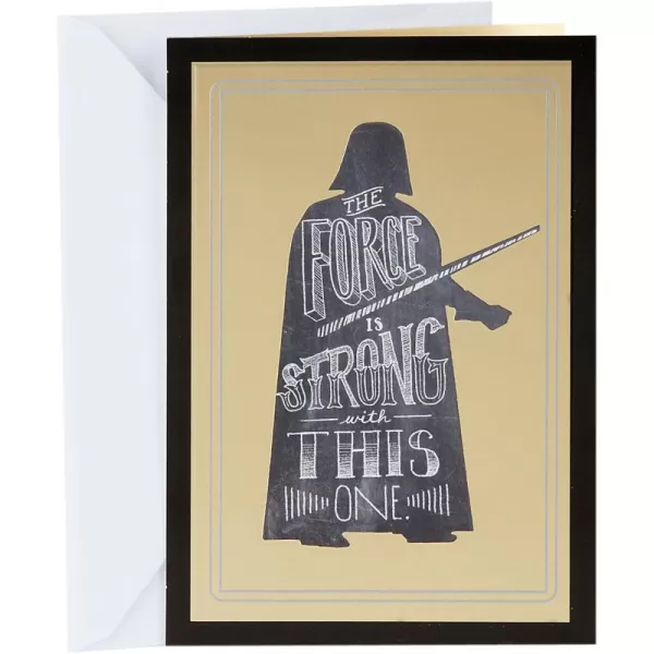 Hallmark Graduation Card All That You Will BeDarth Vader  the Force is Strong