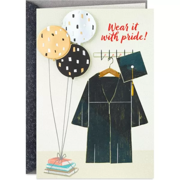 Hallmark Graduation Card Cap and GownCap and Gown