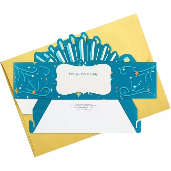 Hallmark Paper Wonder Pop Up Birthday Card PartyBlue