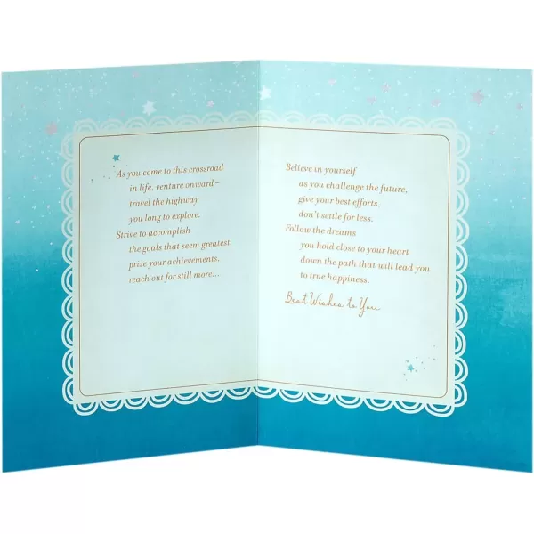 imageDaySpring Religious Graduation Card Graduation PrayerPath to True Happiness