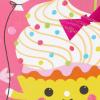 imageHallmark Birthday Card for Girls with Sound Cupcake Plays Happy by Pharrell WilliamsCupcake and Candy Stickers