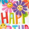 imageHallmark Birthday Card for Girls with Sound Cupcake Plays Happy by Pharrell WilliamsRetro Flowers