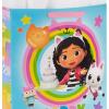 imageHallmark Gabbys Dollhouse 15quot Extra Large Birthday Gift Bag with Tissue Paper Blue and Pink Rainbow for Kids Grandchildren FriendsGabbys Dollhouse