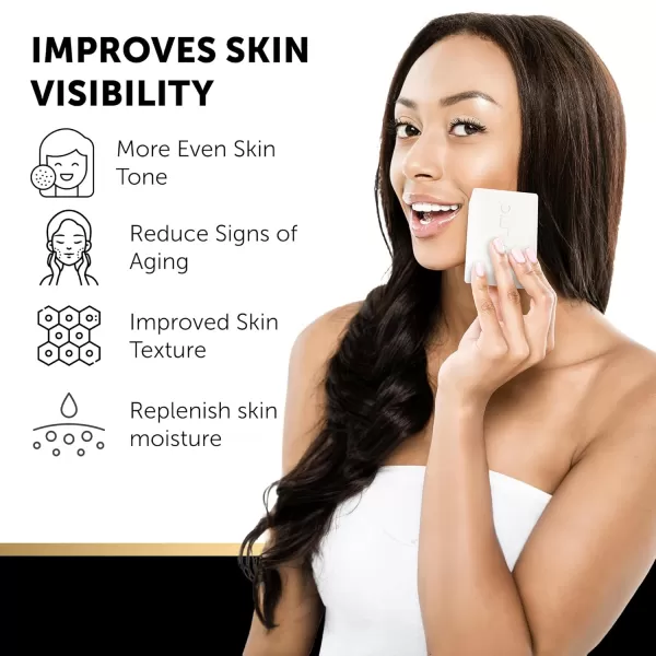VALITIC Snail Mucin Kojic Acid Bar Soap Dark Spot Corrector  with Snail Secretion for Intense Hydration and Moisturization  2 Pack4 Pack