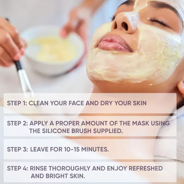 VALITIC Vitamin C ampamp Turmeric Clay Mask  Dark Spot Corrector with Kojic Acid Hyaluronic Acid ampamp Retinol  Skin Care Routine for Minimizing Pores ampamp Blackheads  with Applicator Brush  100g353 Ounce Pack of 1