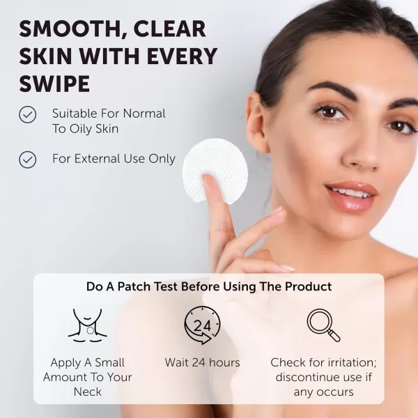 VALITIC 20 Glycolic Acid Pads for Face  Exfoliating Facial Polish with Vitamin C E Allantoin Collagen Calendula Green Tea  Skin Care Peel Wipes Treatment for Pores Scars Wrinkles  60 Pads