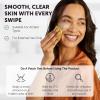 imageVALITIC Turmeric Kojic Acid Cleansing Pads  Exfoliating Dark Spot Remover for Face with Vitamin C Alpha Arbutin Niacinamide and Retinol  Kojic Acid And Turmeric Cleansing Pads  60 Units