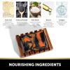 imageVALITIC Charcoal Kojic Acid Turmeric Black Soap Bar Dark Spot Remover for Body or Face Wash  2 Pack and Holder2 Pack