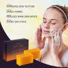 imageVALITIC Kojic Acid Vitamin C and Retinol Soap Bars with Turmeric for Dark Spot  Original Japanese Complex Infusedwith Collagen Hyaluronic Acid Vitamin E 2 Pack  With Scrub Bag4 Pack Soap  Pair of Black Gloves
