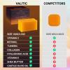 imageVALITIC Kojic Acid Vitamin C and Retinol Soap Bars with Turmeric for Dark Spot  Original Japanese Complex Infusedwith Collagen Hyaluronic Acid Vitamin E 2 Pack  With Scrub Bag2 Pack