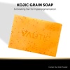 image:imageVALITIC Kojic Acid and Turmeric Soap Bars Set  Dark Spot Remover for Face and Body Antiaging Hyperpigmentation Treatment Soap Bar with Lemon Vitamin C amp Retinol Gentle Exfoliating Assorted 4 PackScrub Pack