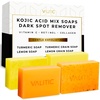 image:imageVALITIC Kojic Acid and Turmeric Soap Bars Set  Dark Spot Remover for Face and Body Antiaging Hyperpigmentation Treatment Soap Bar with Lemon Vitamin C amp Retinol Gentle Exfoliating Assorted 4 PackScrub Pack