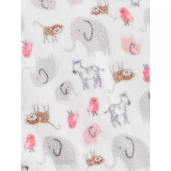 Simple Joys by Carters Unisex Babies Microfleece Sleepbag Wearable Blanket Pack of 2Pink CatWhite Animal