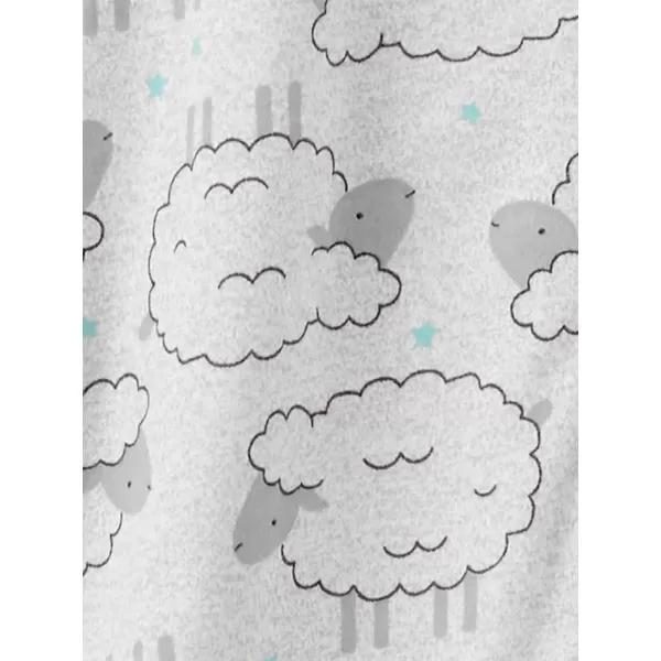 Simple Joys by Carters Unisex Babies Microfleece Sleepbag Wearable Blanket Pack of 2SheepClouds