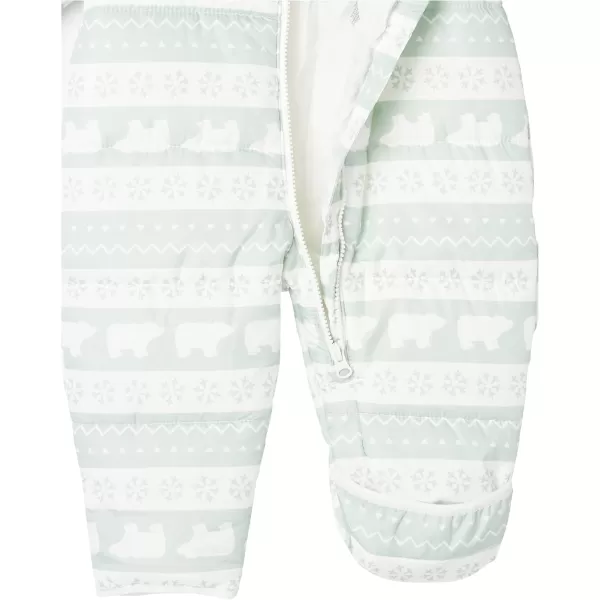 Simple Joy by Carters babyboys Baby Infant One Piece Snowsuit BoyGreen