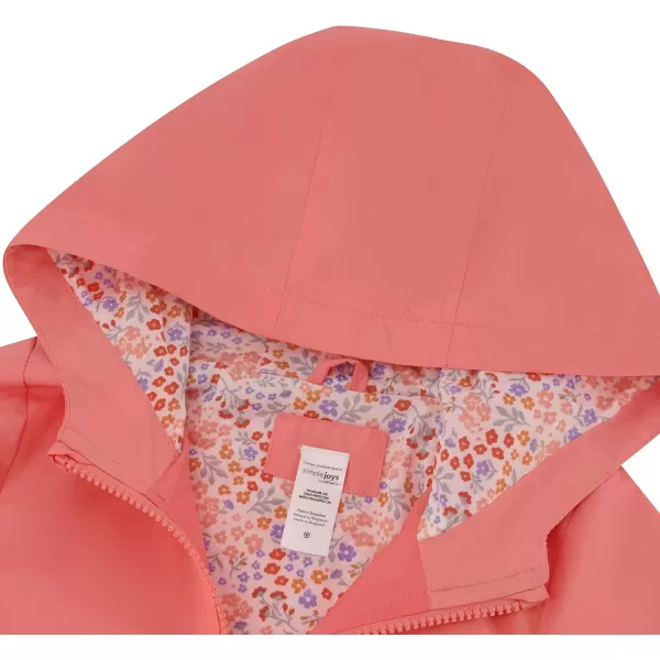 Simple Joys by Carters Baby Girls RaincoatPink Floral