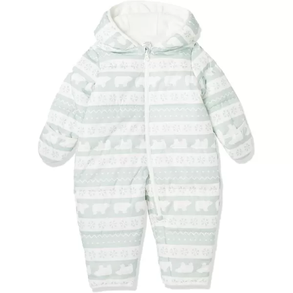 Simple Joy by Carters babyboys Baby Infant One Piece Snowsuit BoyGreen