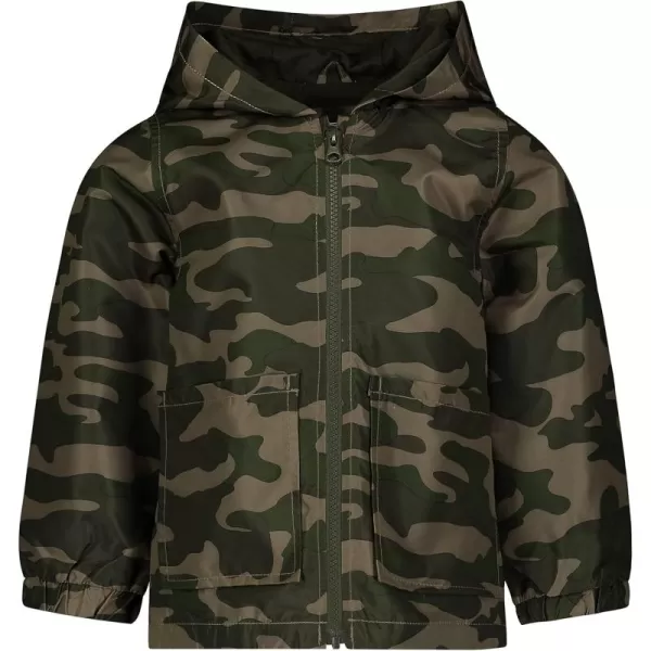 Simple Joys by Carters Baby Boys RaincoatDark Green Camo