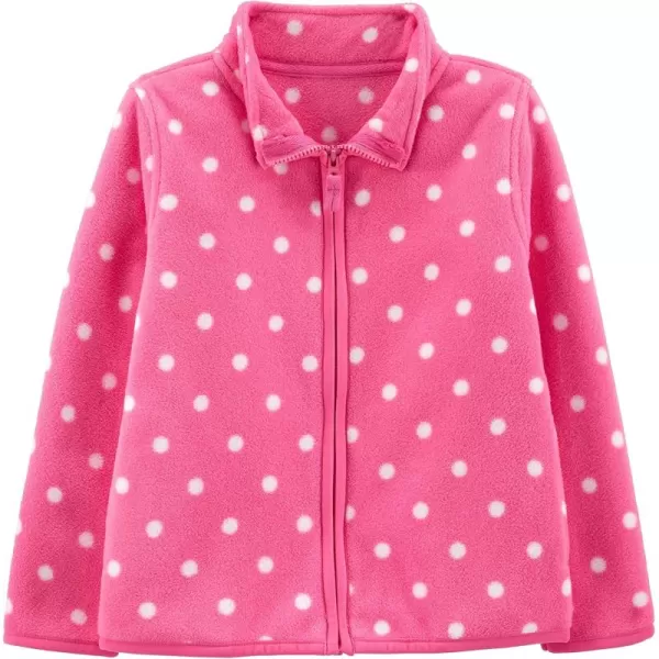 Simple Joys by Carters Unisex Toddlers FullZip Fleece JacketPink