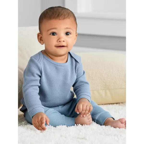 Simple Joys by Carters unisexbaby 4piece Textured SetGoldBlue