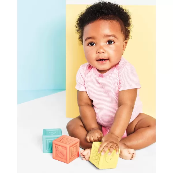 Simple Joys by Carters Baby Squeeze Blocks Multicolor One Size