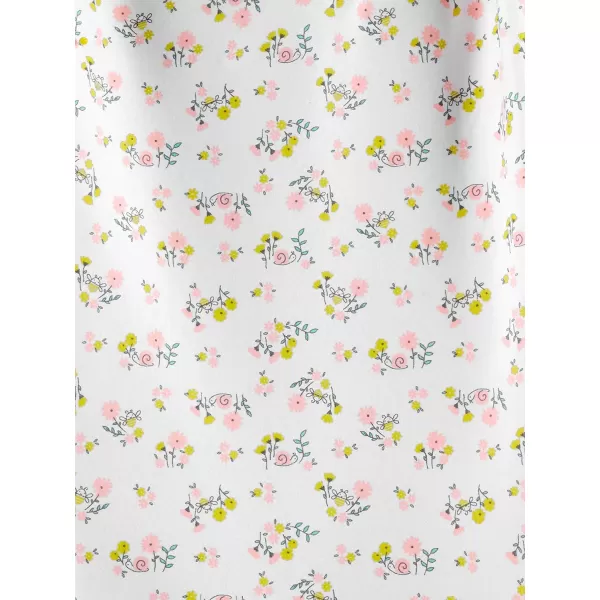 Simple Joys by Carters Baby Girls Cotton Swaddle Blankets MultipacksPink HeartsWhite Floral