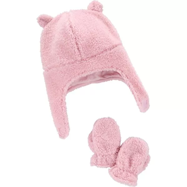 Simple Joys by Carters Baby Hat and Mitten SetPink