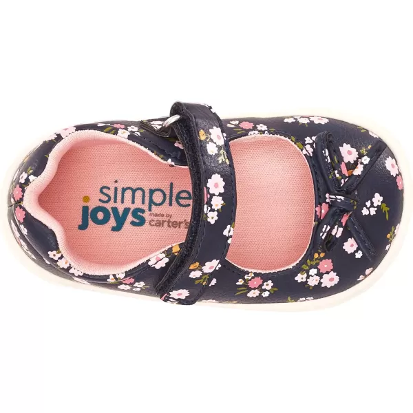 Simple Joys by Carters BabyGirls Elodie Sneaker Mary Jane FlatNavy