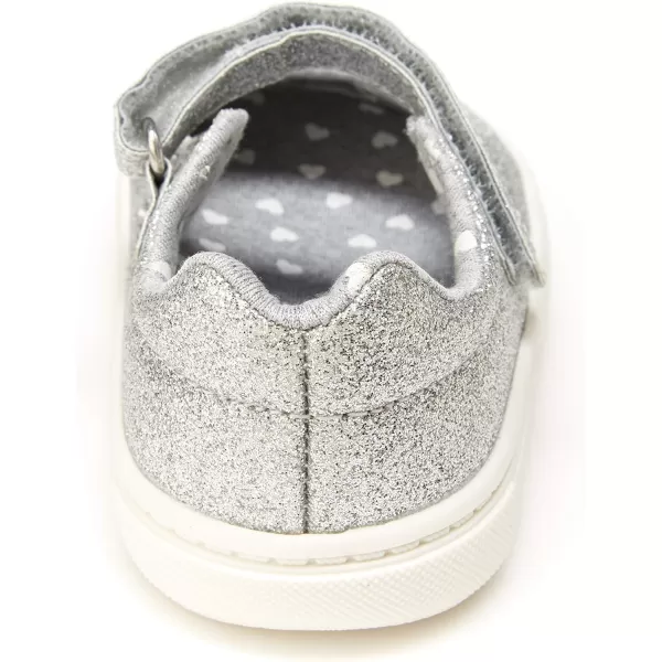 Simple Joys by Carters BabyGirls Elodie Sneaker Mary Jane FlatSilver