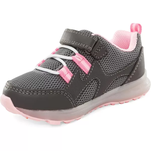 Simple Joys by Carters Unisex Kids Anka Light Up SneakerBlack