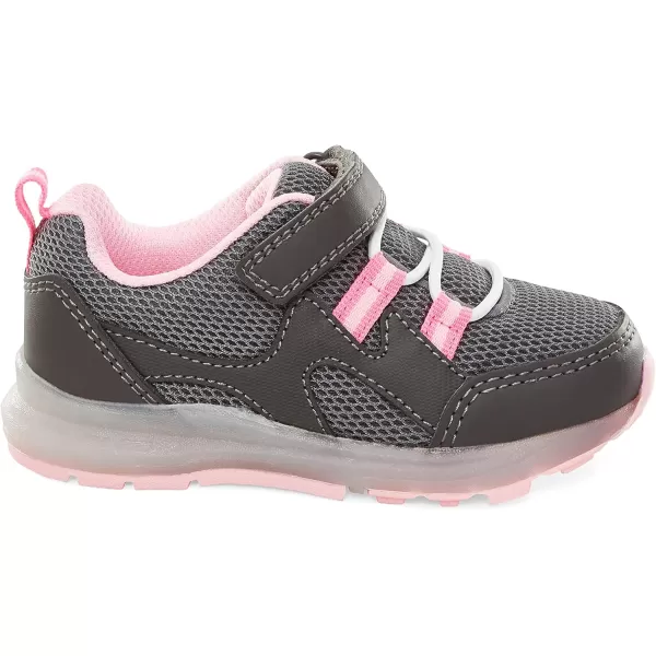 Simple Joys by Carters Unisex Kids Anka Light Up SneakerBlack