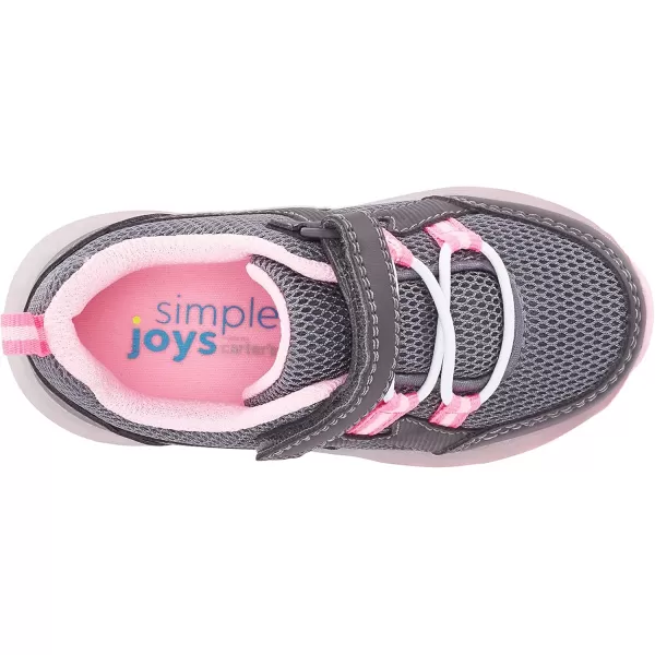 Simple Joys by Carters Unisex Kids Anka Light Up SneakerBlack