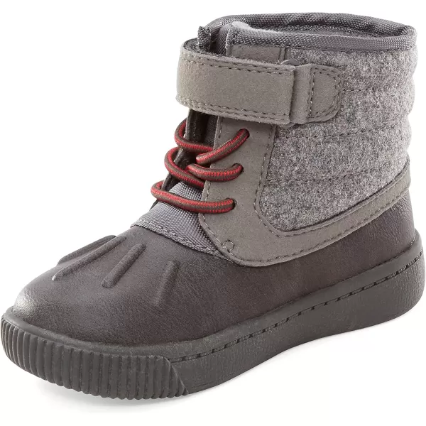 Simple Joys by Carters UnisexChild Alexis Outdoor Boot FashionBrown Grey